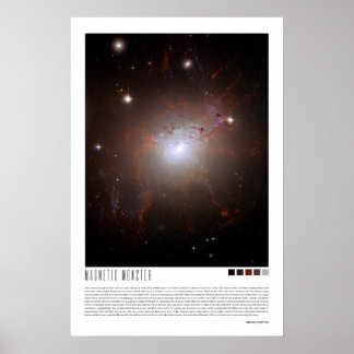 Magnetiskt monster (NGC 1275) Poster