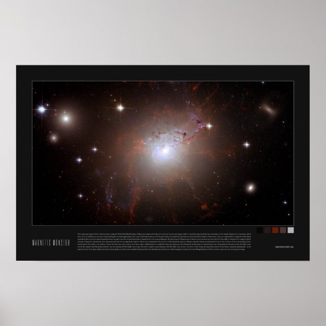 Magnetiskt monster (NGC 1275) Poster (Framsidan)