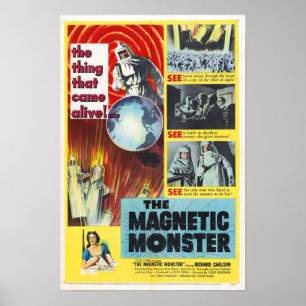 Magnetiskt monster Poster