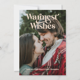 Magnetiskt varmÖnskemål-fotokort Helgdag Magnetisk Inbjudningskort