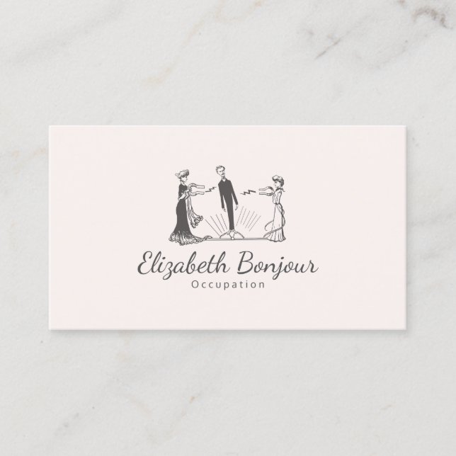 Magnetism hos djur - Affärskort Visitkort (Framsida)