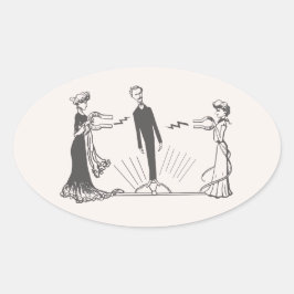 Magnetism hos djur - ovalt klistermärke