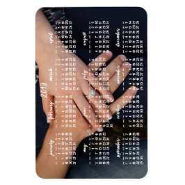 Magnetkalender 2019 - foto 4 x 6 magnet