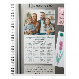 Magnetkort Anteckningsbok