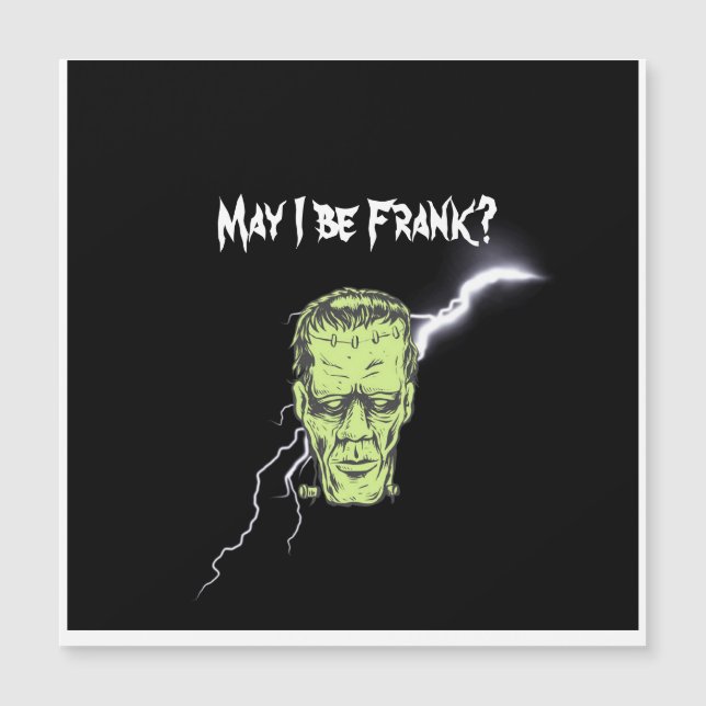 Magnetkort, Får jag vara Frank, Frankenstein (Framsida)
