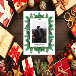 Magnetkort för foto i julgran Grenar