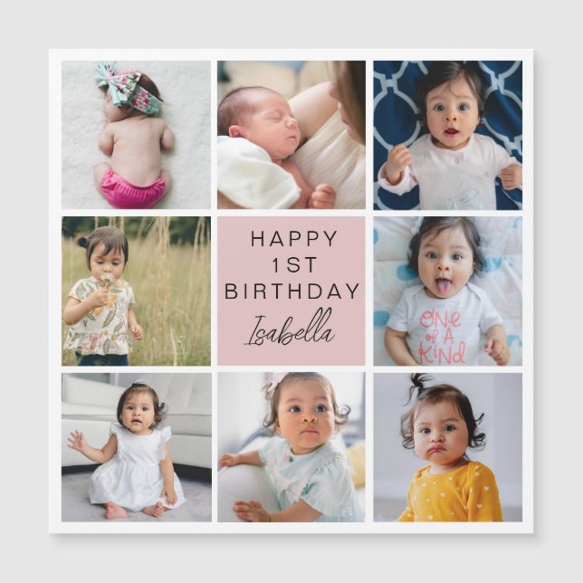 Magnetkort för fotokollage (Framsida)