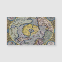 Magnetkort för Mercator Karta