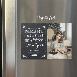Magnetkort för mycket God jul
