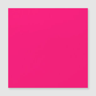 Magnetkort för Neon Rosa Anpassningsbar - Perfekt