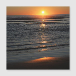 Magnetkort för Oregon Kusten Sunset Magnetic Card