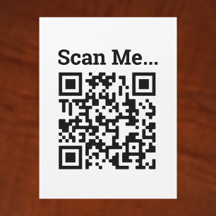 Magnetkort för QR-koddesign