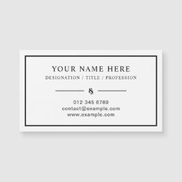 Magnetkortsdesign för professionellen för dina för