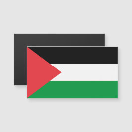 Magnetkortsmagnet Palestina statlig flagga