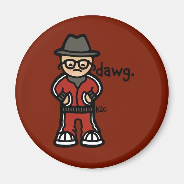 Magnetmange. Magnet (Framsidan)