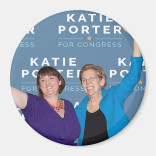 MagnetrundaKatie portvakt Elizabeth Warren Magnet