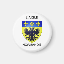 Magnets - Blason de L'Aigle - Normandie Magnet