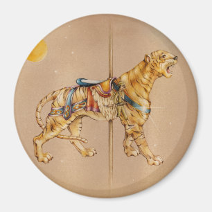 Magnets - Carousel Tiger Magnet