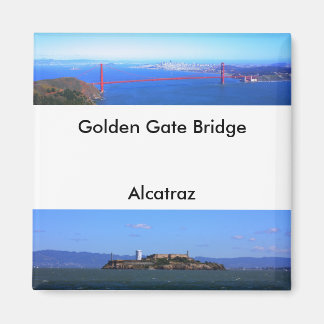Magnets - Golden Grind Bridge och Alcatraz Magnet