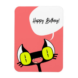 Magnets with a Funny Kitten Magnet