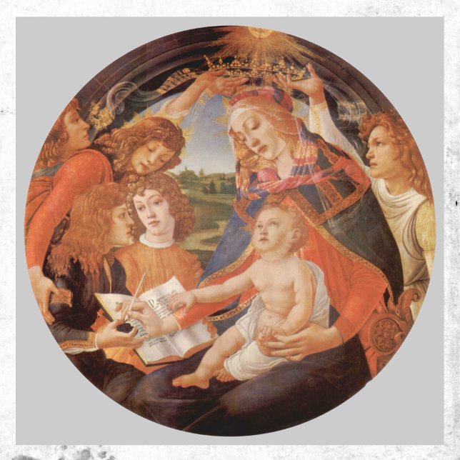 Magnificat Madonna av Sandro Botticelli Poster (Skapare uppladdad)