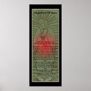 Magnificat of the Blsed Virgin Mary Poster
