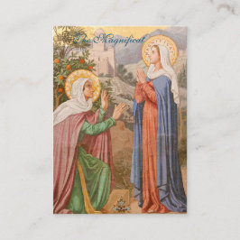 Magnificat - Prayer Card (platt) Visitkort