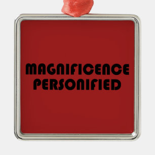 Magnificence Personified Julgransprydnad Metall