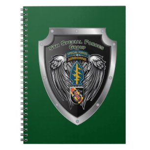 Magnificent 5th Speciell Forces Group (Airborne) Anteckningsbok