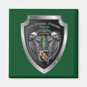 Magnificent 5th Speciell Forces Group (Airborne) Magnet