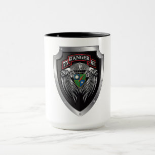 Magnificent 75:e Skogsvaktare Regimental Rulla Mugg