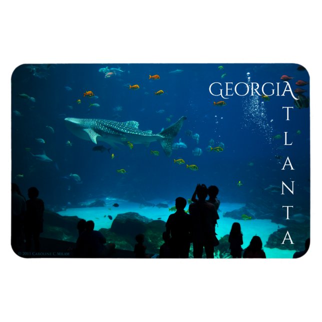Magnificent Atlanta Georgia Magnet (Horisontell)
