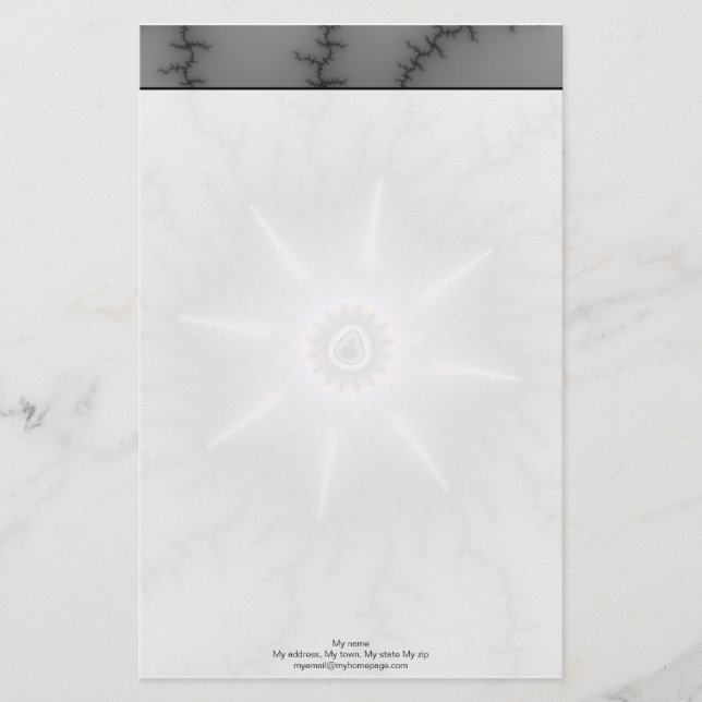 Magnificent - Fractal Brevpapper (Framsida)