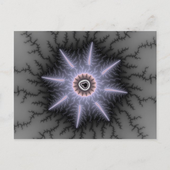 Magnificent - Fractal Vykort (Framsida)