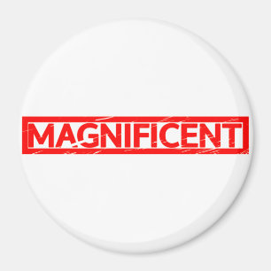Magnificent Frimärke Magnet