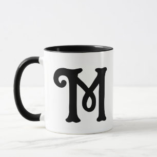 Magnificent Magic Font Brev Monogram Initialer Mugg