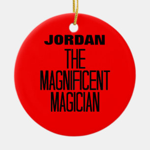 Magnificent Magician Julgransprydnad Keramik