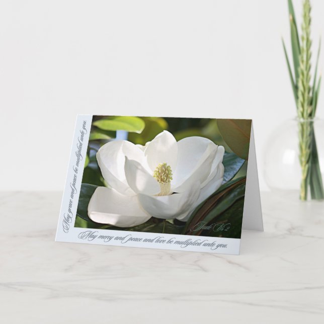 Magnificent Magnolia Kort (Framsida)