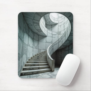 Magnificent Marble Spiral Staircase Musmatta