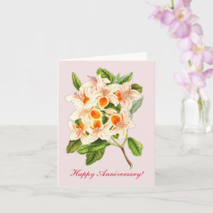 Magnificerad azalea, årsdag kort