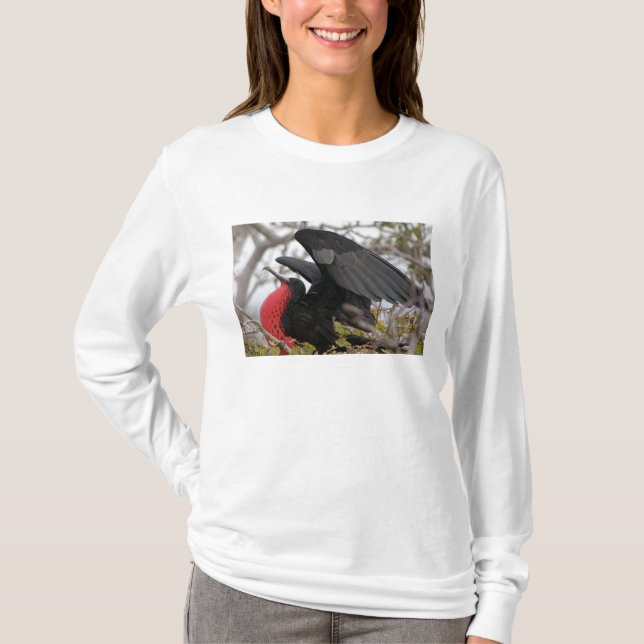 Magnifik Storfregattfågel T-shirt (Framsida)