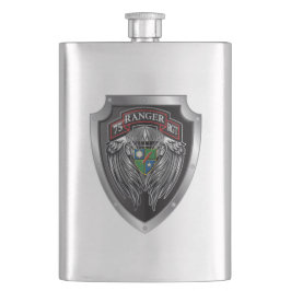 Magnifik Winged 75:e Skogsvaktare Regimental Rulla Fickplunta