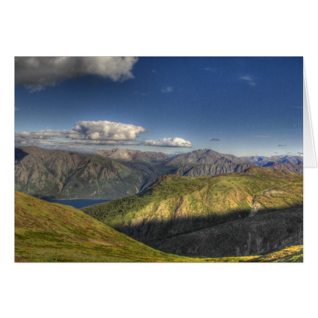 Magnifika berg OBS kort (Framsidan Horizontal)