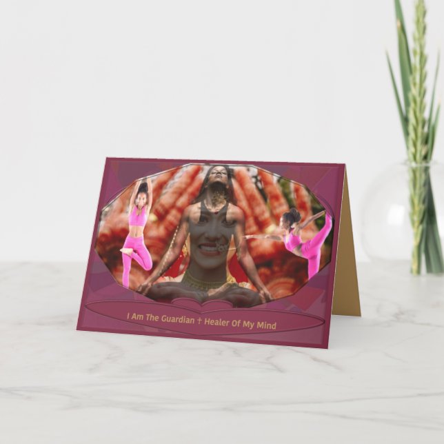 Magnifika mentala medlingar tack kort (Framsida)