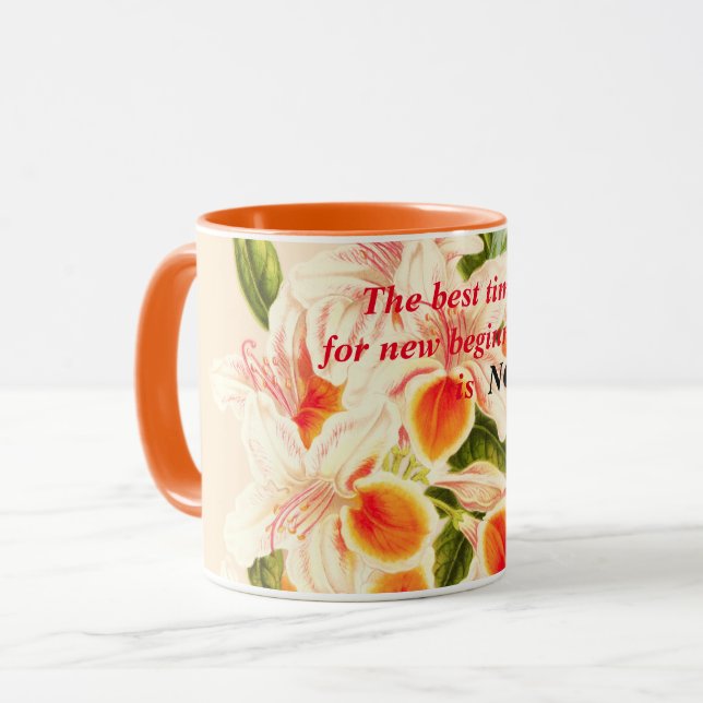 Magnifikt azalea, Blommigtens orange Mugg (Framsida vänster)