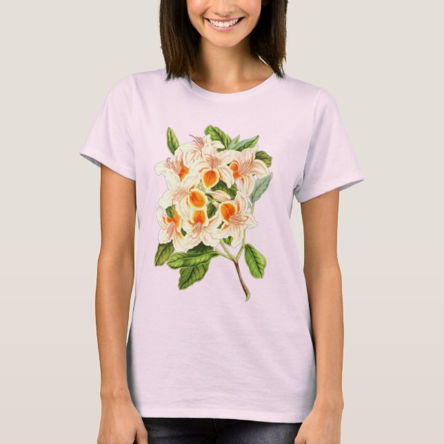 Magnifikt azalea, Blommigtens orange T Shirt (Framsida)