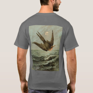 Magnifikt bevattningsfågel, framsida/omvänd teck t shirt