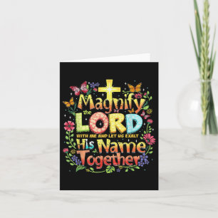 Magnify The Lord Christian Vbs 2025 Christian Summ Kort