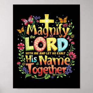 Magnify The Lord Christian Vbs 2025 Christian Summ Poster