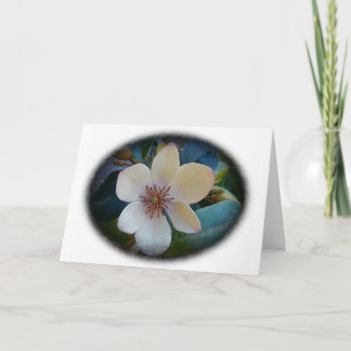 Magnolia Birthday Card Kort